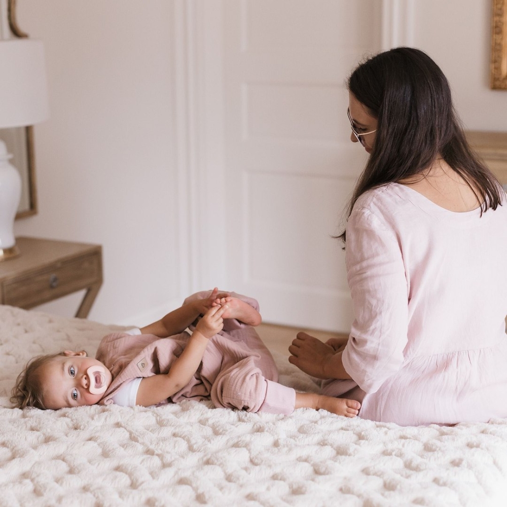 Miegmaišis iš muslino, 0,5 TOG, „Malaga“, 0–6 mėn., šviesiai rožinis
